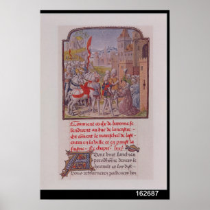 Póster John de magriço que está sendo recebido pelos