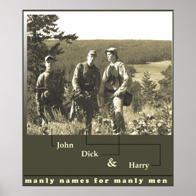 Poster John Dick e Harry (Frente)