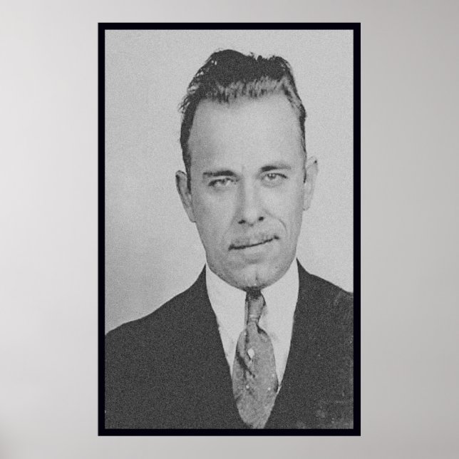 Póster John Dillinger (Frente)