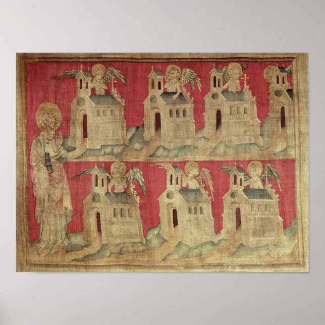 Póster John e as Sete Igrejas da Ásia (Frente)