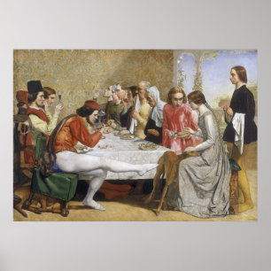 Poster John Everett Millais Isabella