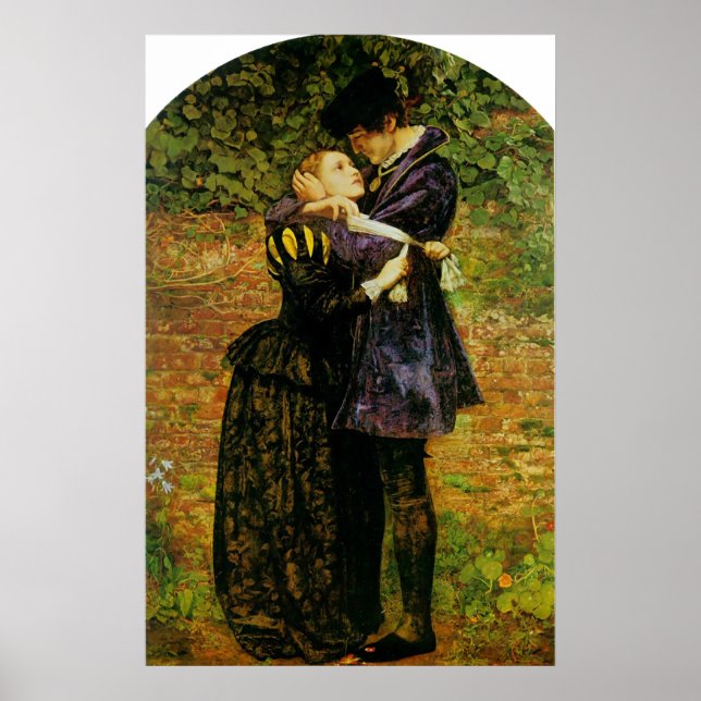Póster John Everett Millais Isabella Huguenot (Frente)