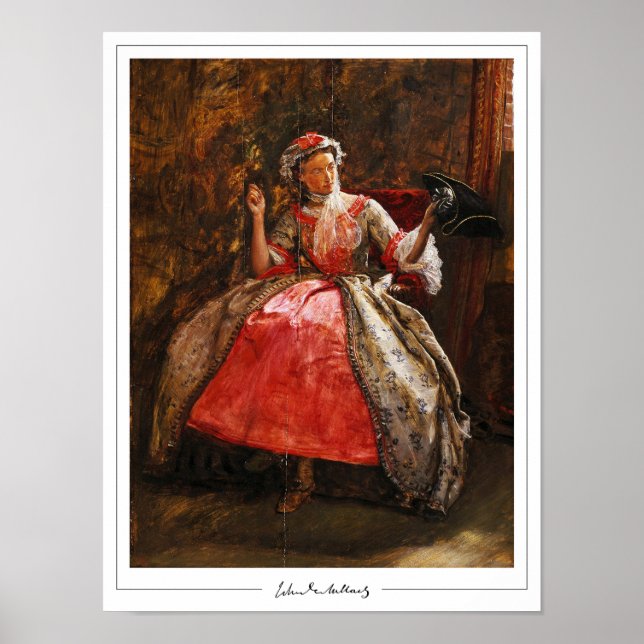 Poster John Everett Millais Zedign Cartaz de Arte #294 (Frente)