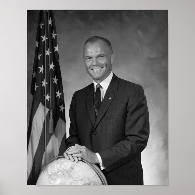 Póster John Glenn (Frente)