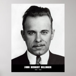 Póster John Herbert Dillinger