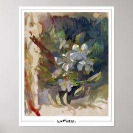 Poster John La Farge Cartaz de Arte Zedign #117