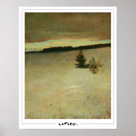 Poster John La Farge Cartaz de Arte Zedign #122