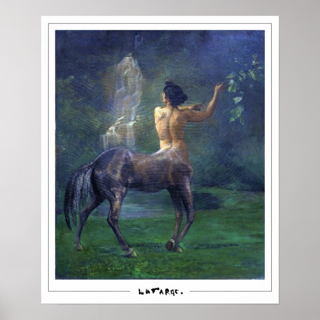 Poster John La Farge Cartaz de Arte Zedign #27 (Frente)