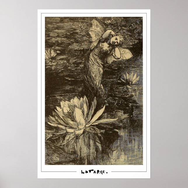 Poster John La Farge Cartaz de Arte Zedign #53 (Frente)
