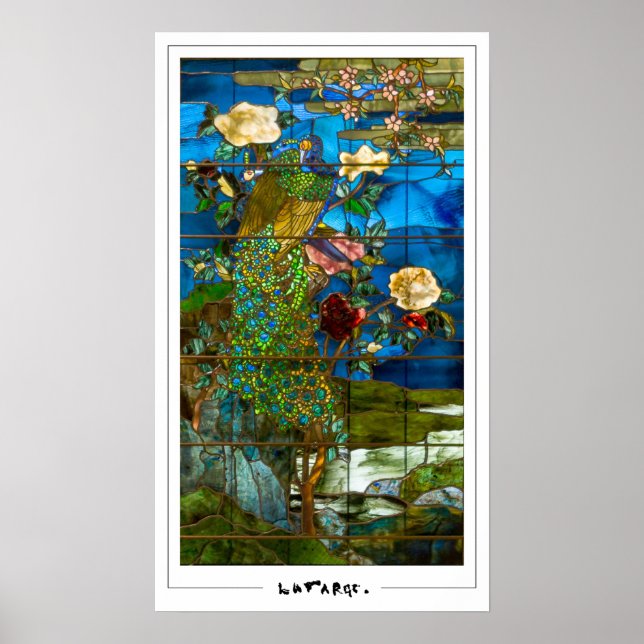 Poster John La Farge Cartaz de Arte Zedign #91 (Frente)