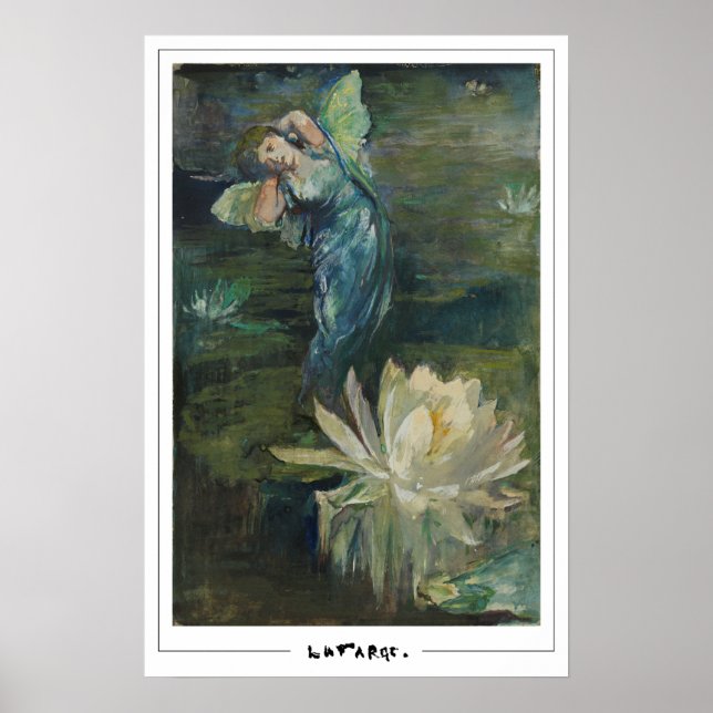 Poster John La Farge Cartaz de Arte Zedign #99 (Frente)