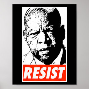 Poster John Lewis - Resistir 1