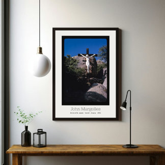 POSTER JOHN MARGOLIES - SHRINE ST. JOSEPH YARNELL ARIZONA