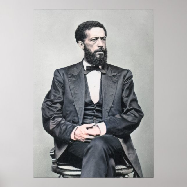 Poster John Mercer Langston - Político (Frente)