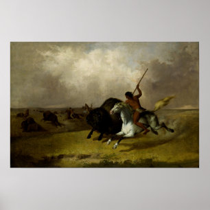 Póster John Mix Stanley - Toque de Buffalo no Southwester