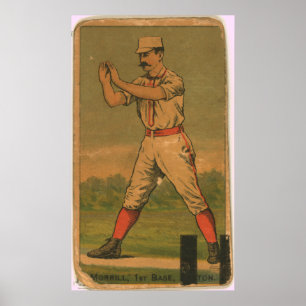 Poster John Morrill, Boston Beaneans