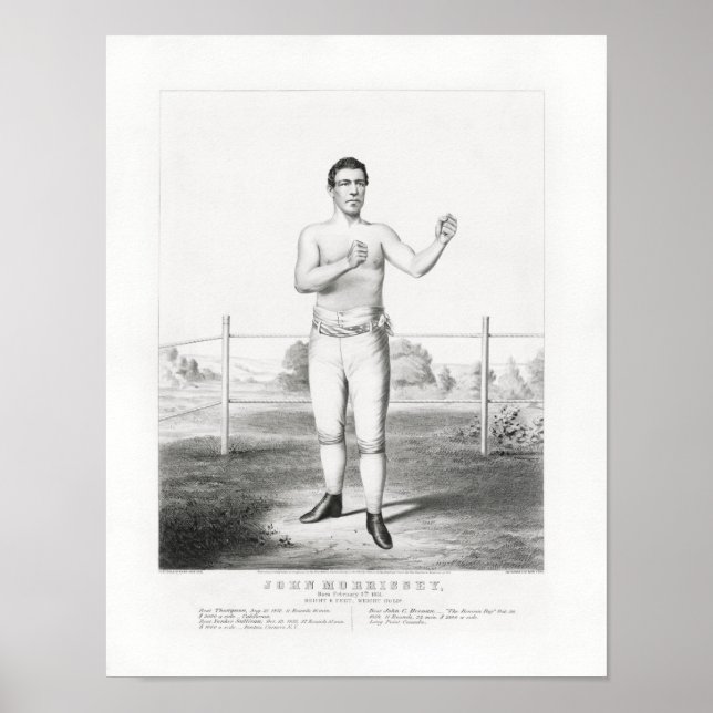 Poster John Morrissey - Fumaça antiga (Frente)