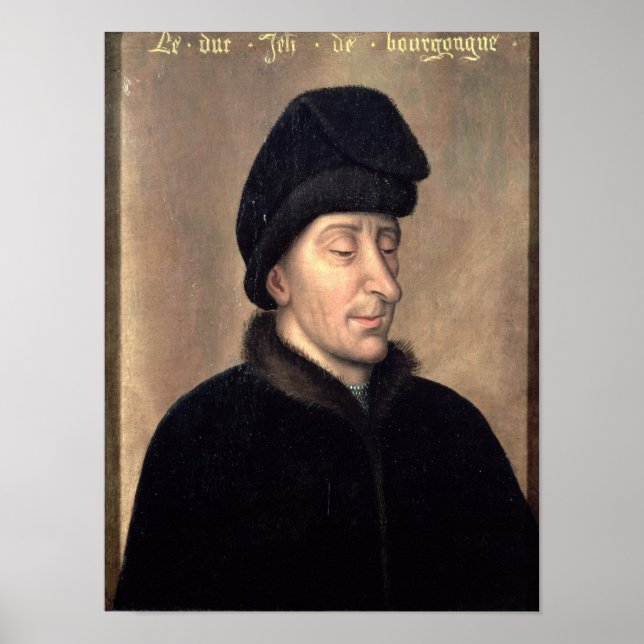 Poster John, o sem-medo, Duque da Borgonha (Frente)