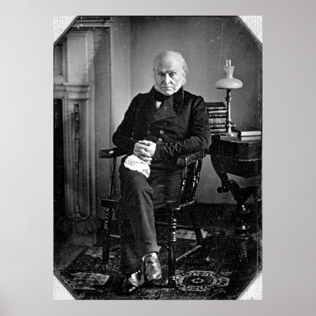 Póster John Quincy Adams (Frente)
