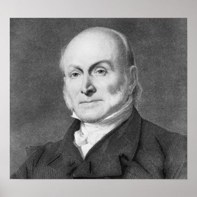 Poster John Quincy Adams (Frente)