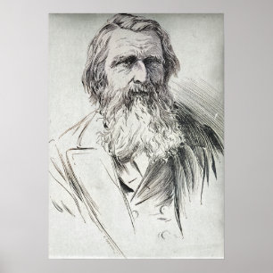 Poster John Ruskin - Autor