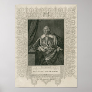 Póster John Russell, duque de Bedford