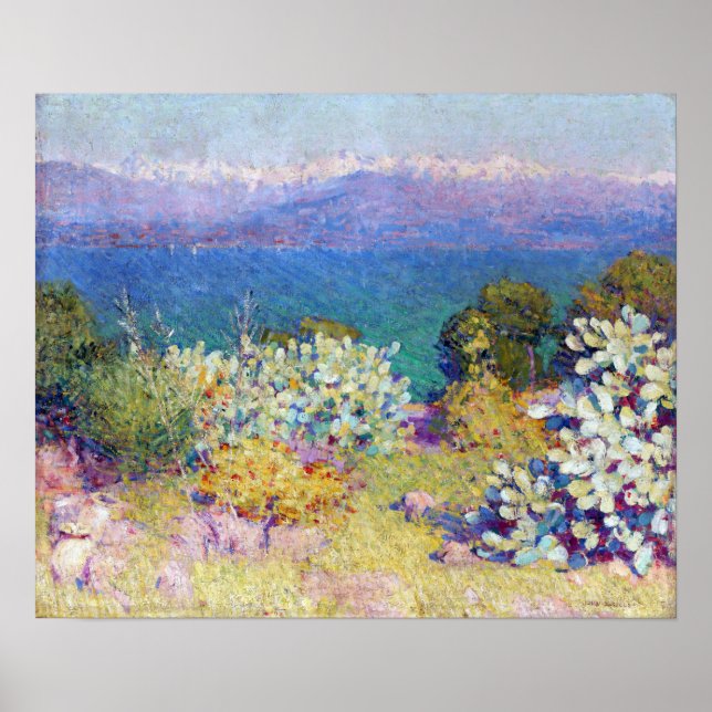 Poster John Russell In the Morning Alpes Maritimes (Frente)