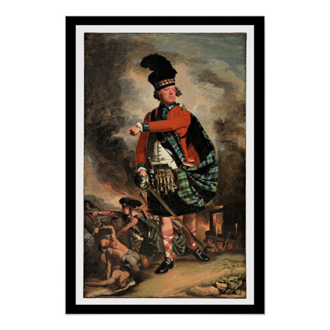 Póster John S. Copley retrato de Hugh Montgomerie (Frente)