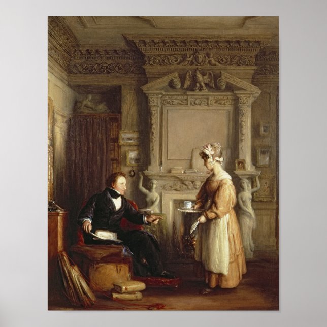 Póster John Sheepshanks e sua empregada (Frente)