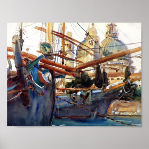 Poster John Singer Sargent - Atrás da Salute