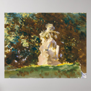Poster John Singer Sargent - Boboli Garden, Florença
