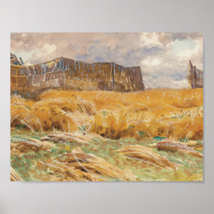 Poster John Singer Sargent - Campo Camuflado na França
