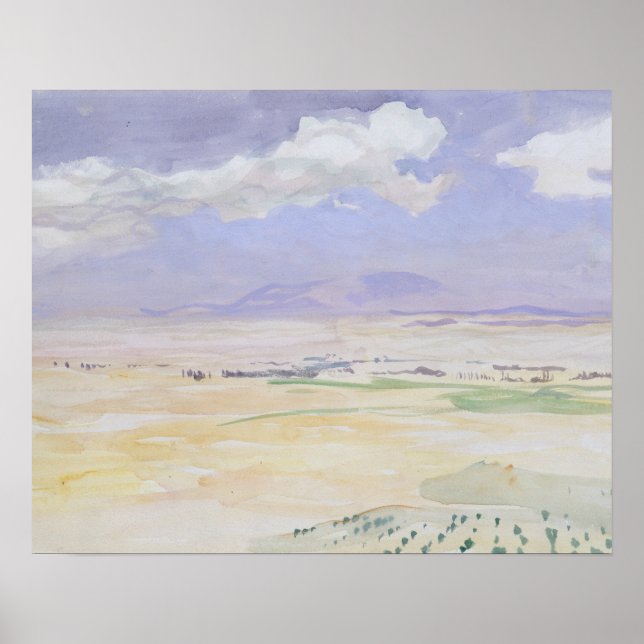 Poster John Singer Sargent - De Avila (Frente)