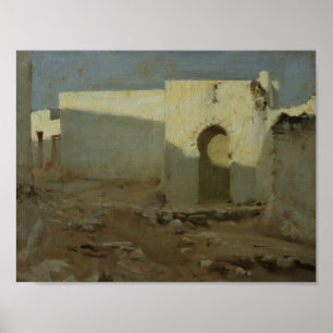 Poster John Singer Sargent - Edifícios mórbidos