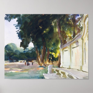 Poster John Singer Sargent - espanhol Midday, Aranjuez