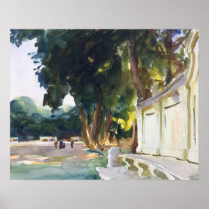 Poster John Singer Sargent - espanhol Midday, Aranjuez