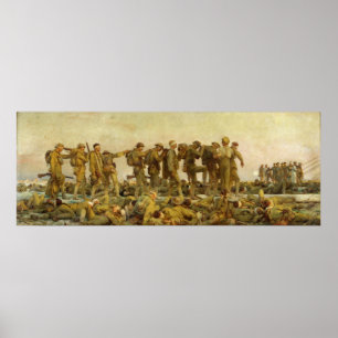 Poster John Singer Sargent - Gassed