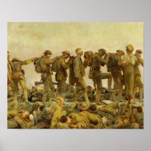 Poster John Singer Sargent - Gassed