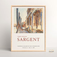 John Singer Sargent Gondola no Grande Canal
