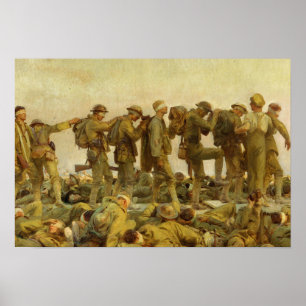 Póster John Singer Sargent - intoxicado