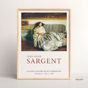 Poster John Singer Sargent Nonchaloir Repose Arte