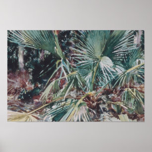Poster John Singer Sargent - Palmettos