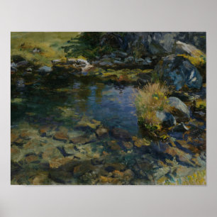Poster John Singer Sargent - piscina alpina