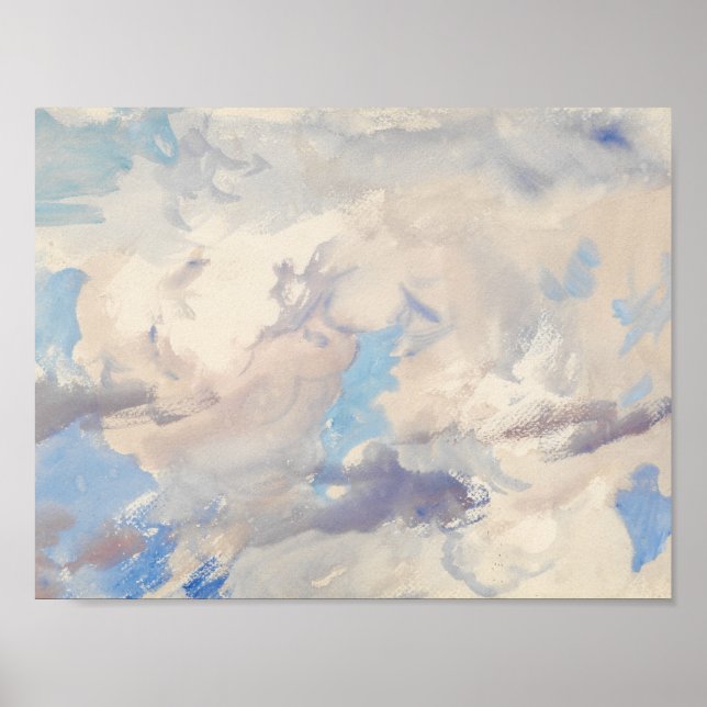 Poster John Singer Sargent - Sky (Frente)
