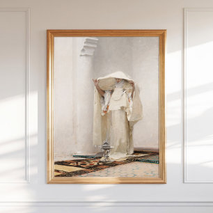 Poster John Singer Sargent Smoking of Ambergris Painting