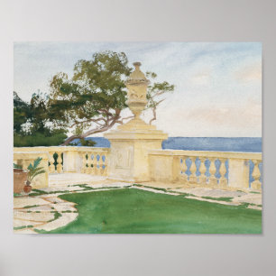 Poster John Singer Sargent - Terrace, Vizcaya
