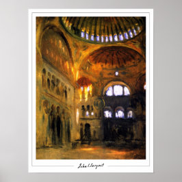Poster John Singer Sargent Zedign Cartaz de Arte #163-2