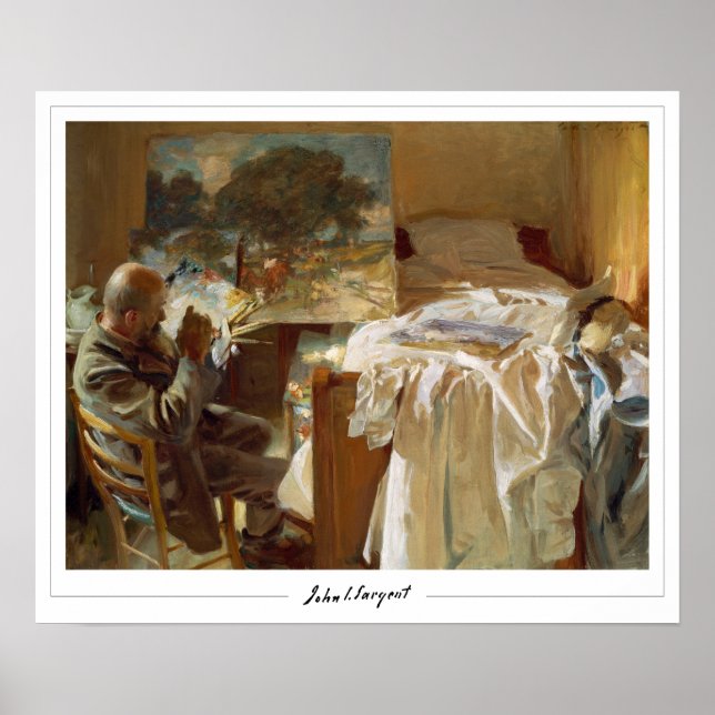 Poster John Singer Sargent Zedign Cartaz de Arte #17 (Frente)