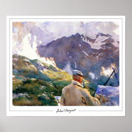 Poster John Singer Sargent Zedign Cartaz de Arte #174-2