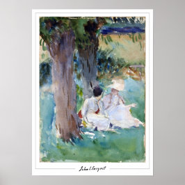Poster John Singer Sargent Zedign Cartaz de Arte #321-2